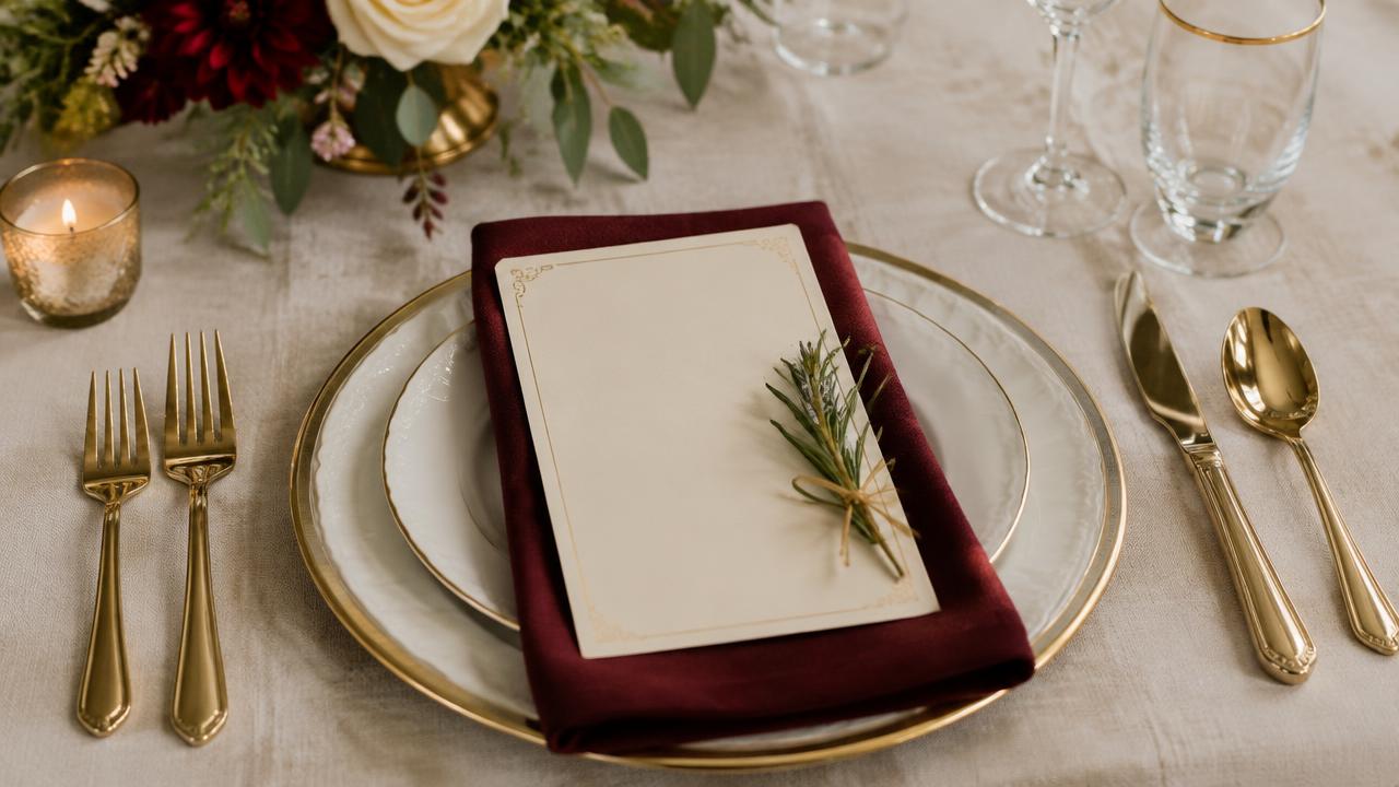 Cómo pedir a los invitados alergias, menú y transporte en la invitación