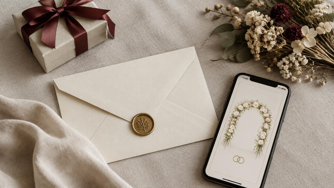 Cómo poner el número de cuenta o la lista de regalos en la invitación sin quedar mal
